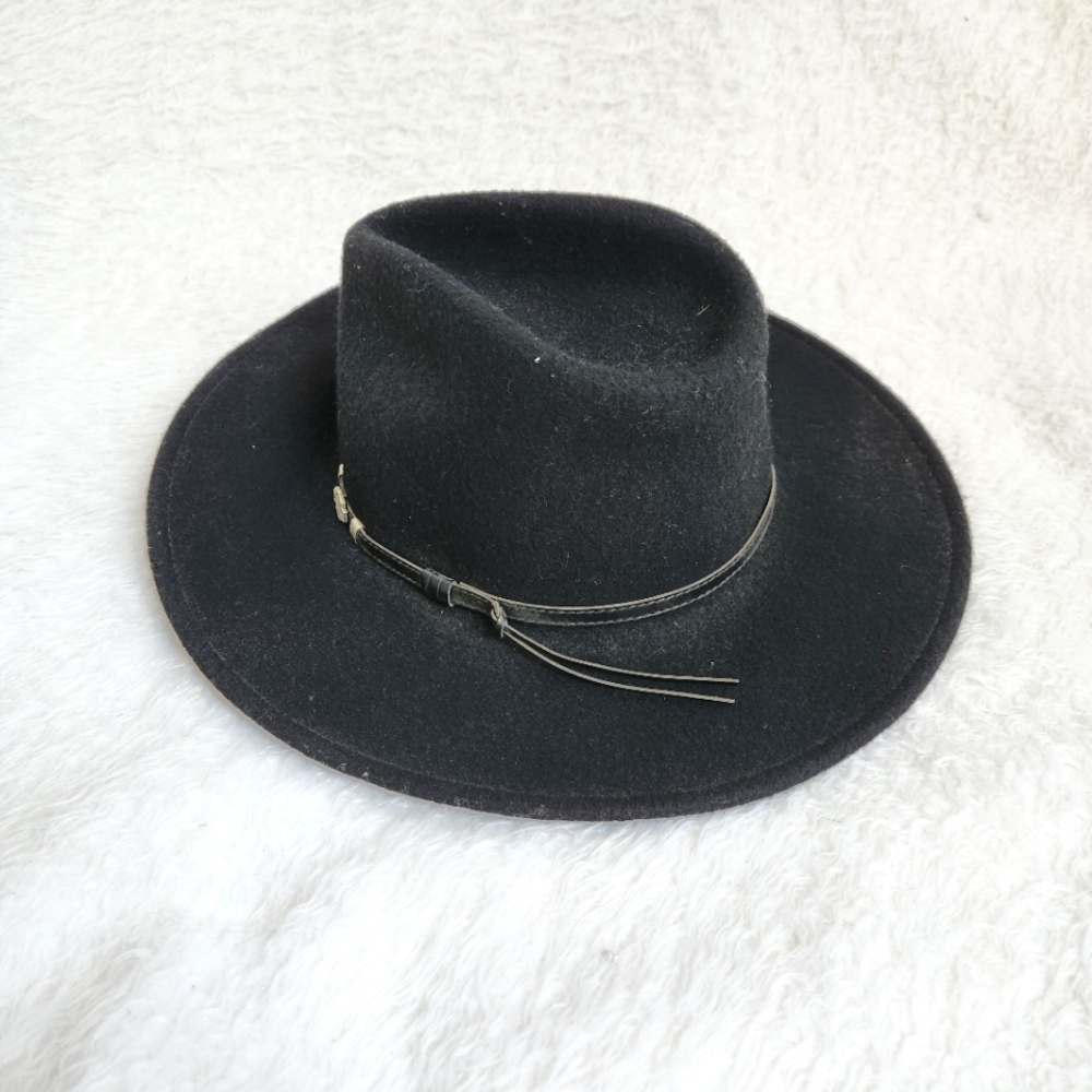 Harley-Davidson Mens Womens Wool Pinch Crease Hat - Picture 4 of 7
